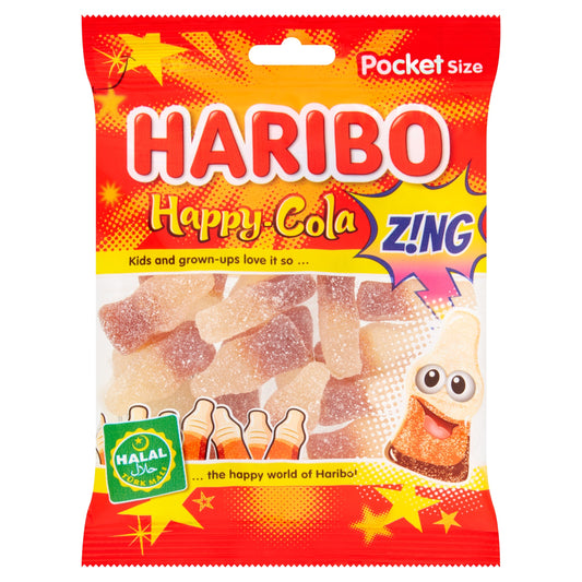 Haribo Halal Happy Cola Zing 100G — image 1