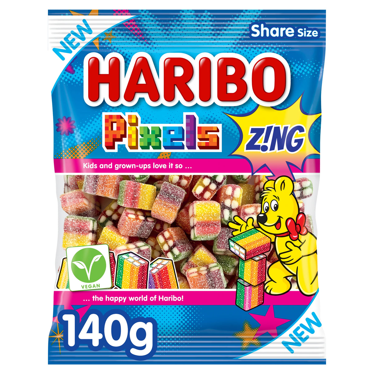 HARIBO Pixels Zing 140g — image 1