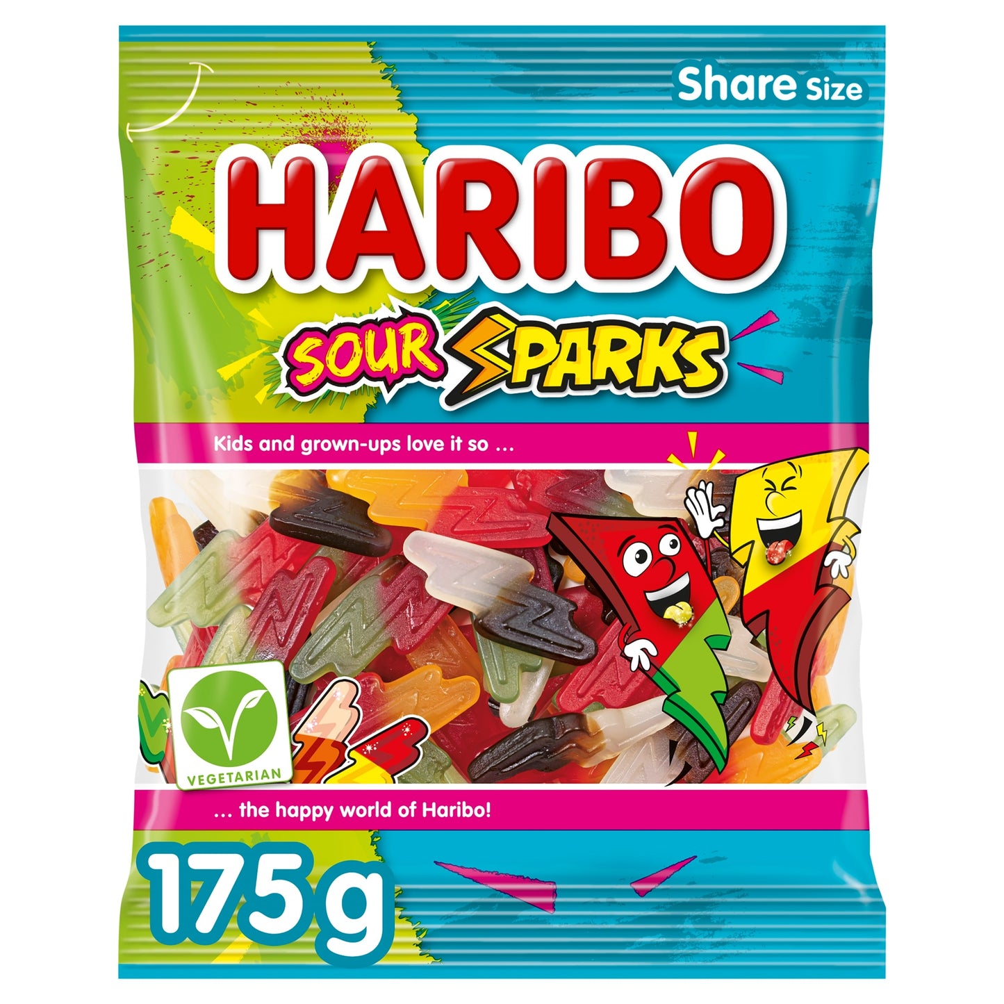 Haribo Sour Sparks 175G — image 1