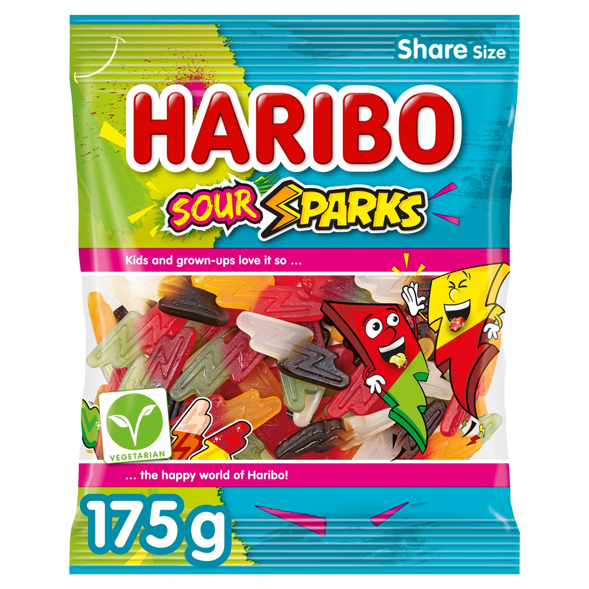 Haribo Sour Sparks 175G — image 1