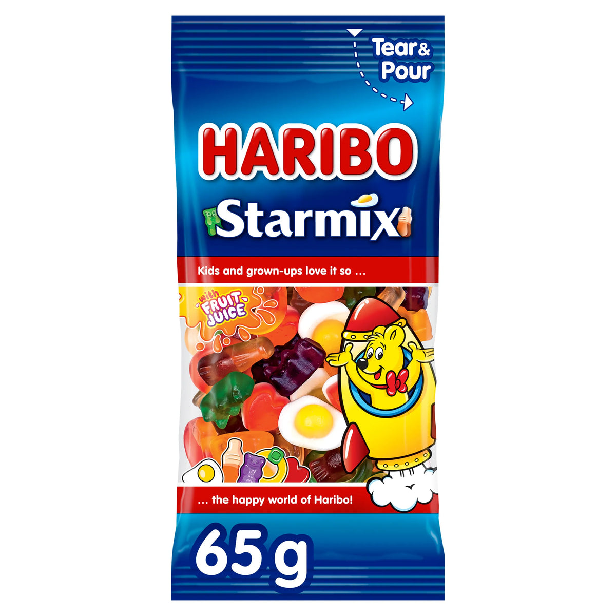 HARIBO Starmix Fruit Flavour Gums 65g — image 1