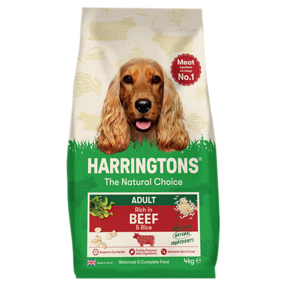Harringtons Adult Beef & Rice 4Kg — image 1