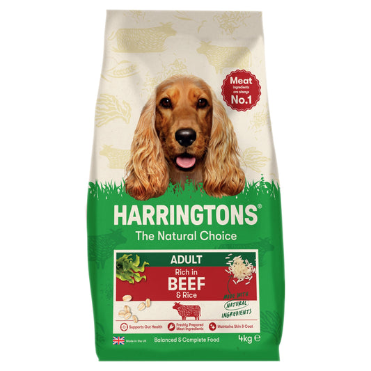 Harringtons Adult Beef & Rice 4Kg — image 1