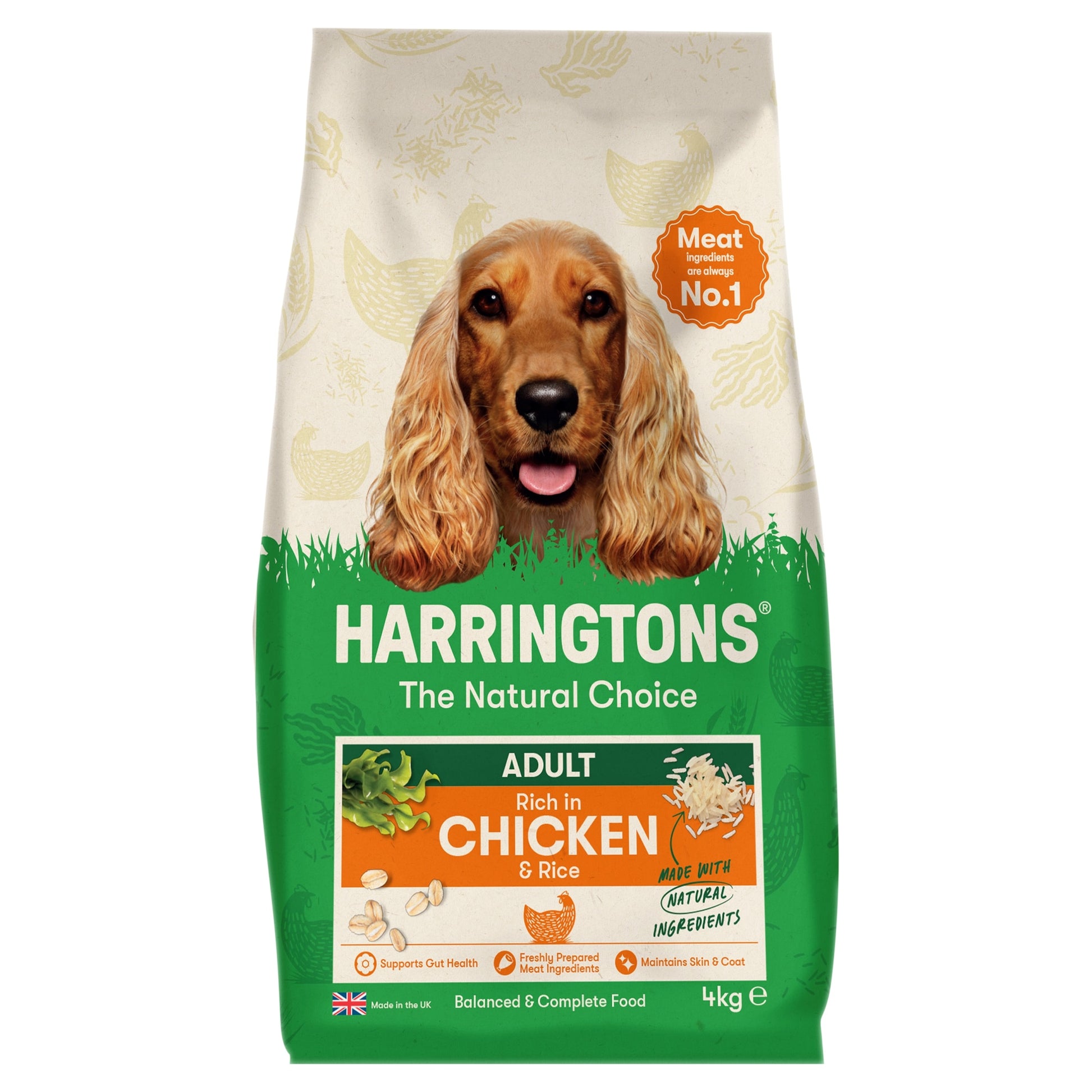 Harringtons Adult Chicken & Rice 4Kg — image 1