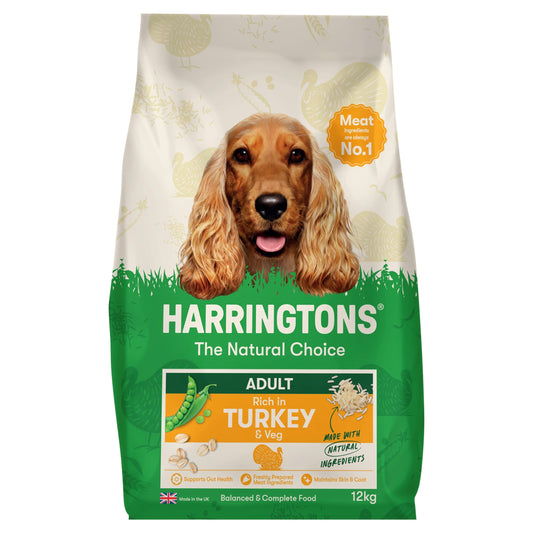 Harringtons Adult Dry Dog Food - Turkey 12kg — image 1