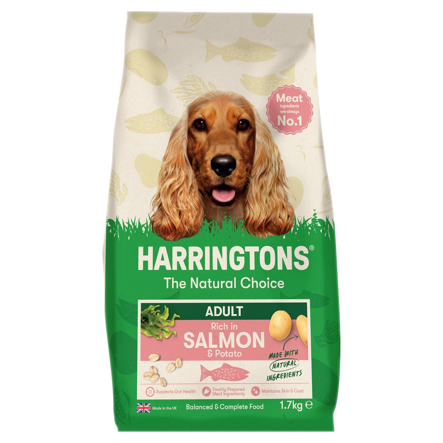 Harringtons Adult Salmon & Potato 1.7Kg — image 1