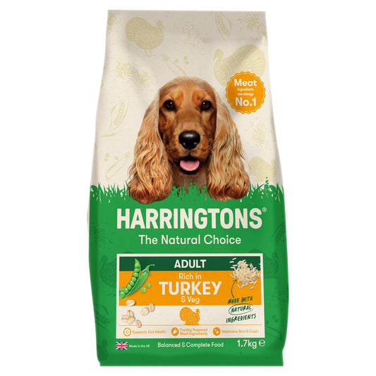 Harringtons Adult Turkey & Vegetable 1.7Kg — image 1
