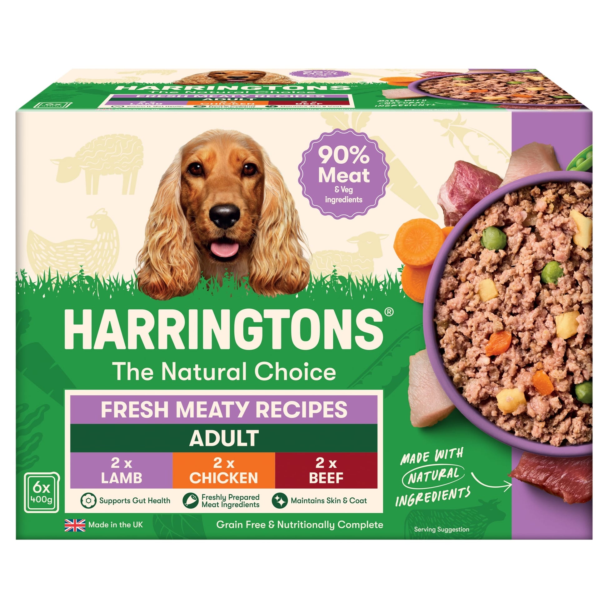 Harringtons Meaty Selection Box 6X400g — image 1