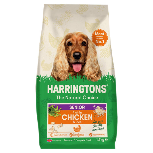 Harringtons Senior Chicken & Rice 1.7Kg — image 1