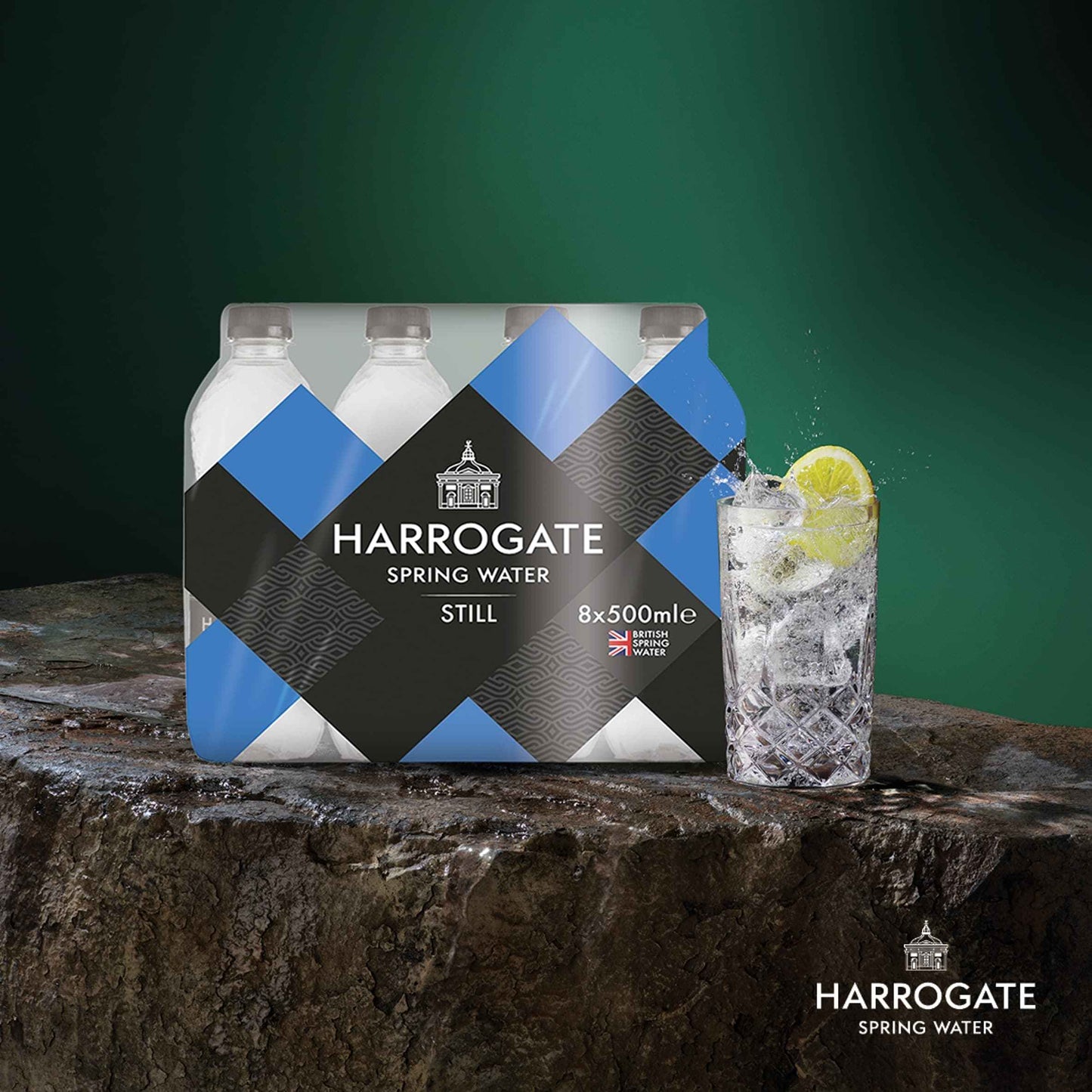 HARROGATE Spring Water Still 8x500ml