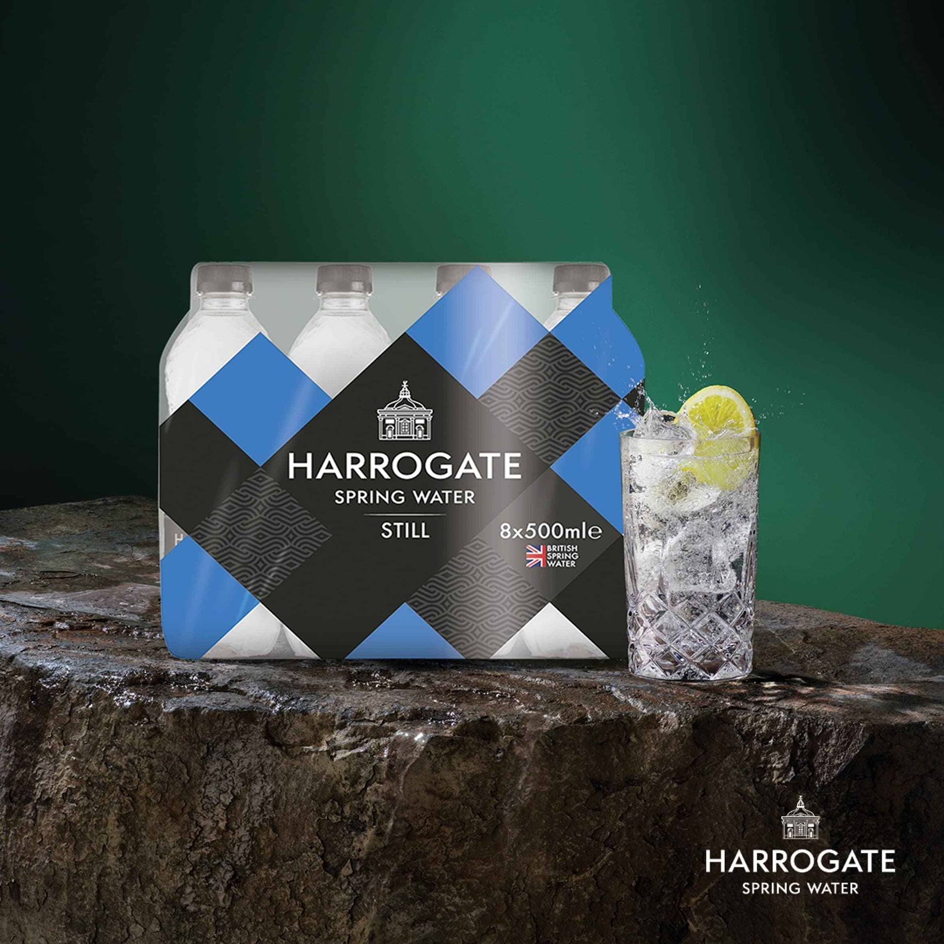 HARROGATE Spring Water Still 8x500ml