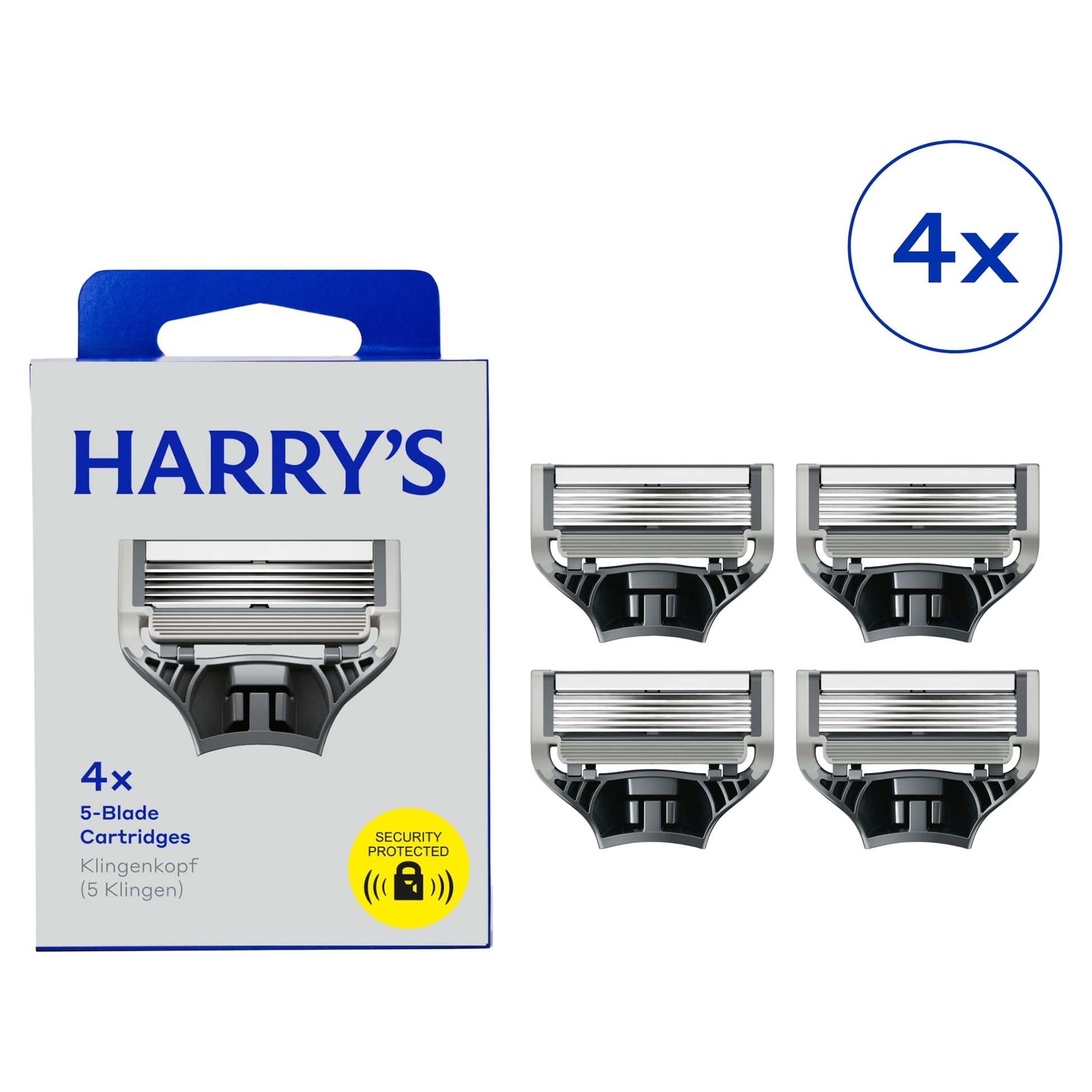 Harry's 5 Blade Cartridges 4 Pack — image 1