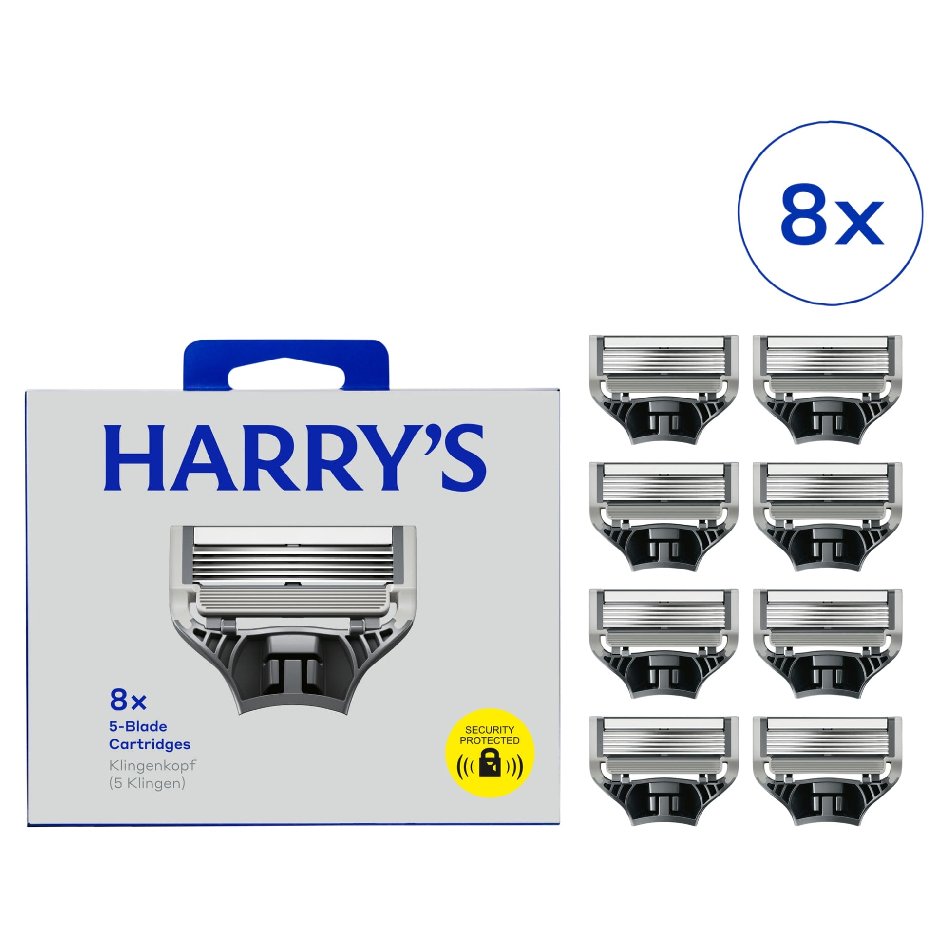 Harry's 5 Blade Cartridges 8 Pack — image 1