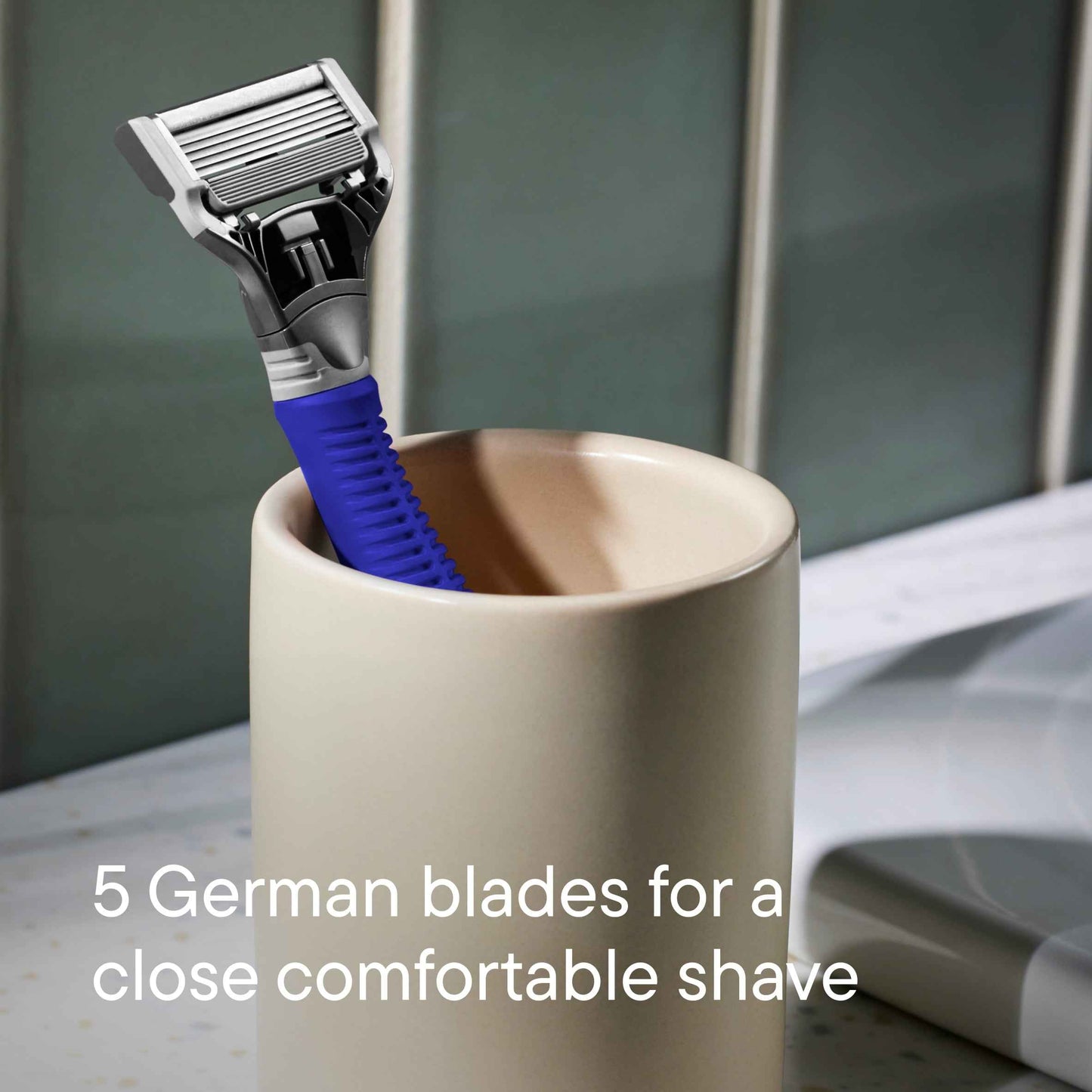 HARRY'S 5 Blade Razor Indigo Blue