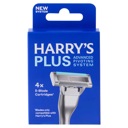 Harry's Plus Razor 5 Blade Cartridges 4s — image 1