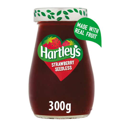 Hartley's Best Seedless Strawberry Jam 300g — image 1