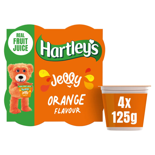 Hartley's Orange Flavour Jelly 4 x 125g — image 1