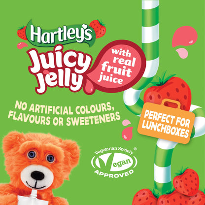 Hartley's Strawberry Jelly Pouch Multipack 4x90g — image 2