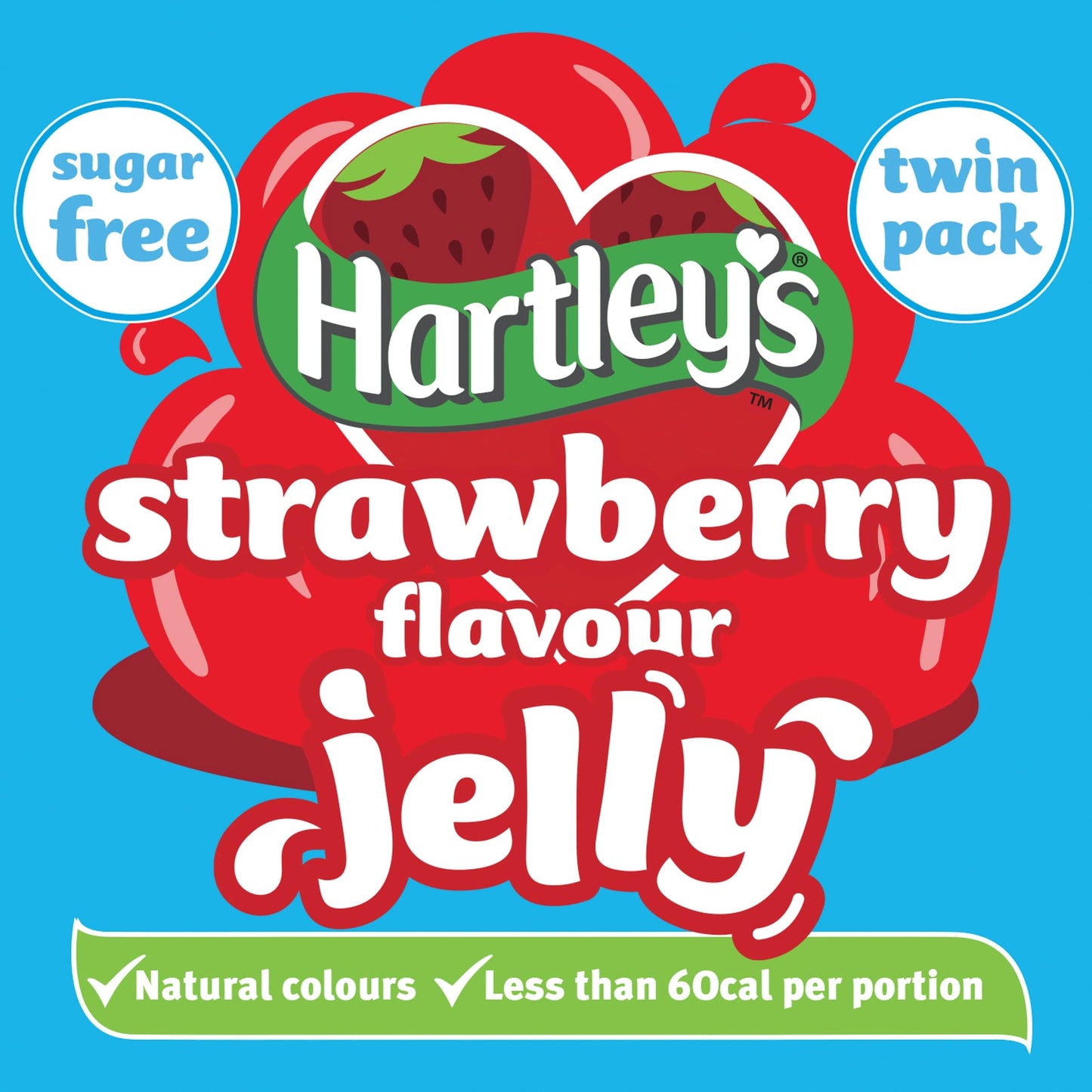 Hartleys Sugar Free Jelly Strawberry 23G — image 1