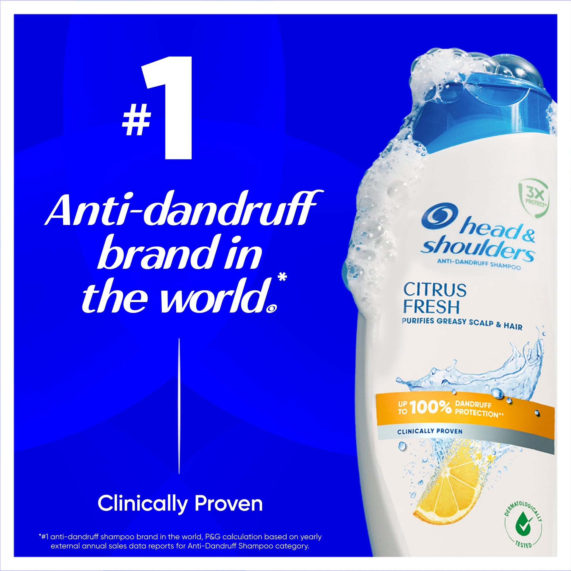 Head and Shoulders Citrus Fresh Shampoo 750ml — image 2