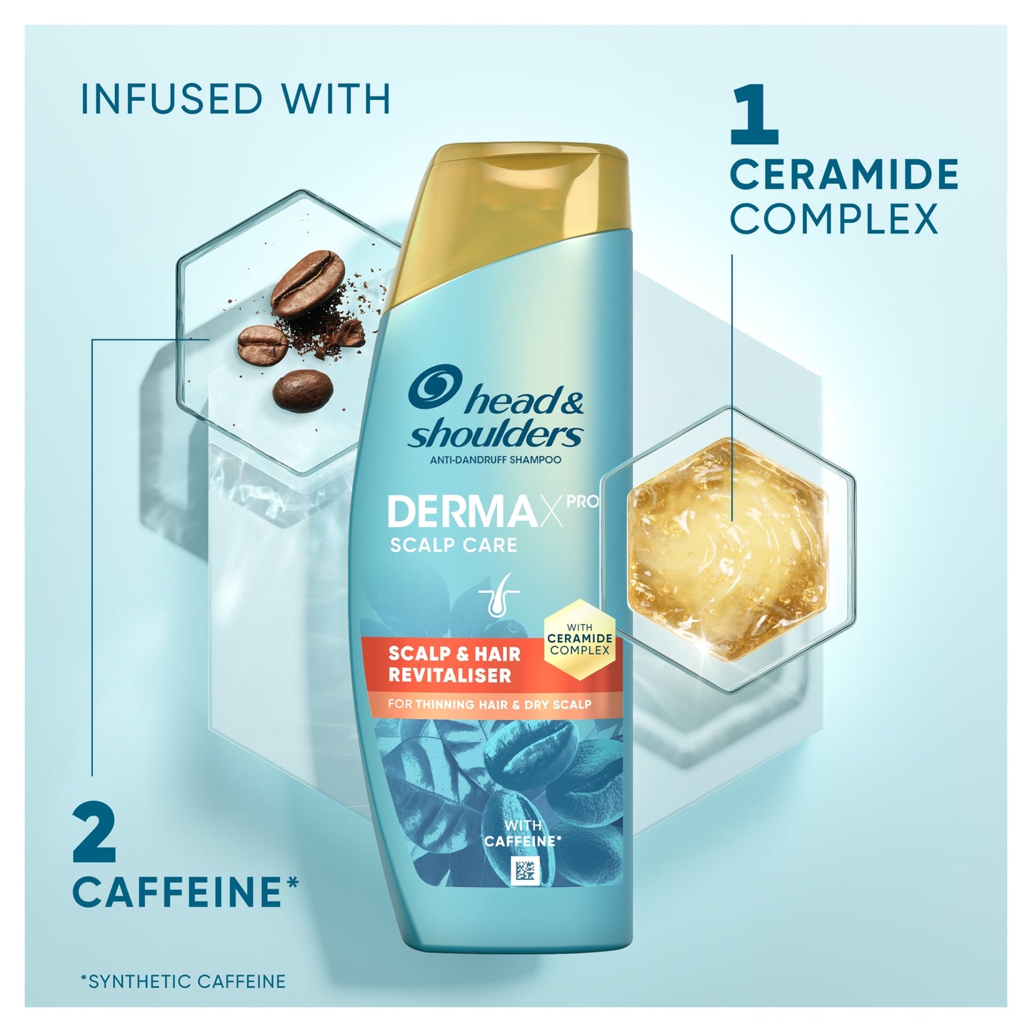 Head and Shoulders Derma X Pro Scalp Revitaliser Shampoo 300ml — image 4
