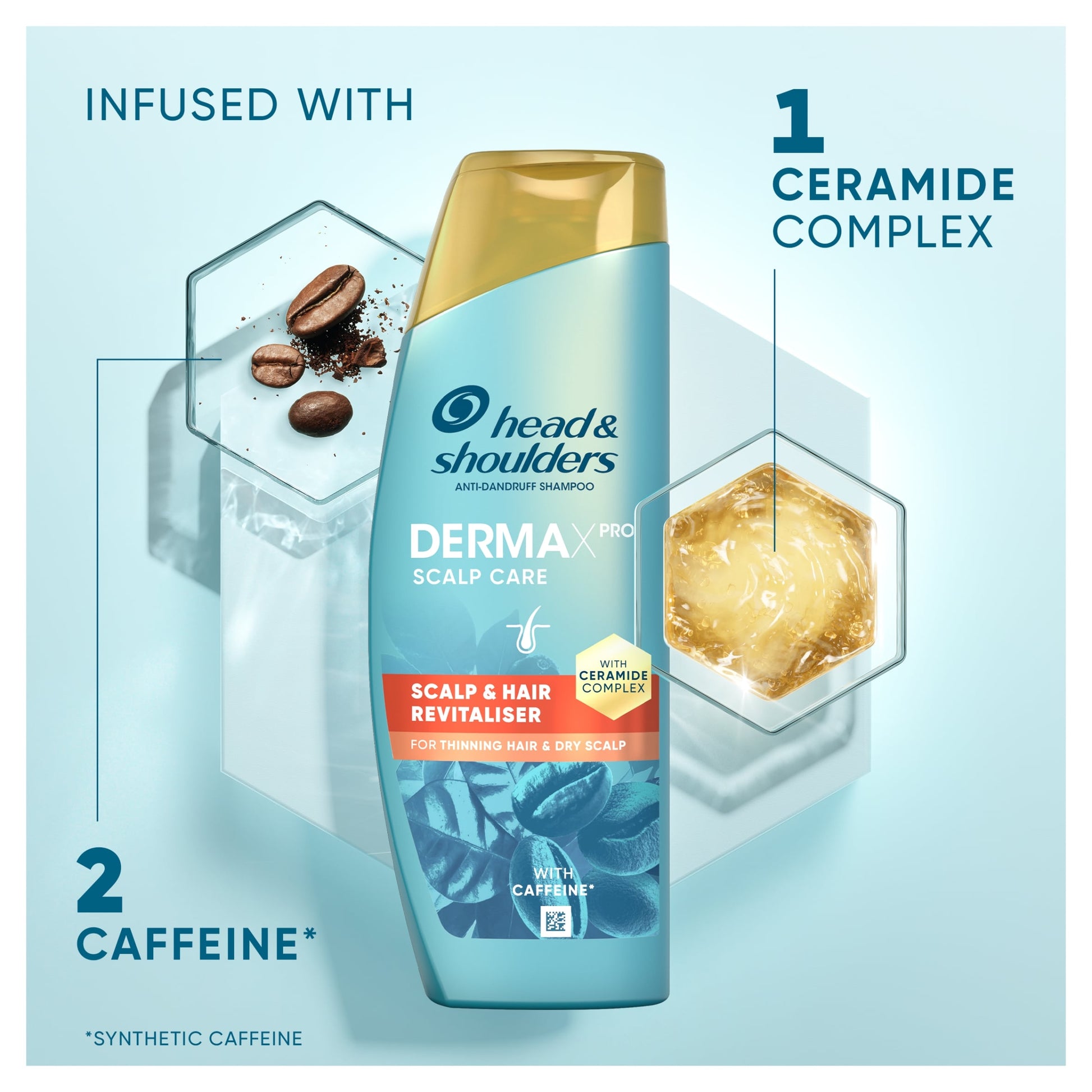 Head and Shoulders Derma X Pro Scalp Revitaliser Shampoo 300ml — image 4