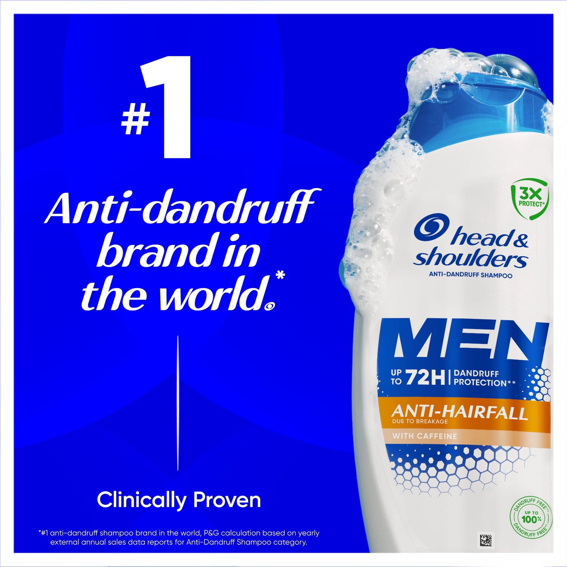 Head and Shoulders Men Anti-Hairfall Shampoo 330ml — image 2