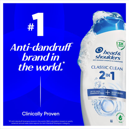 Head & Shoulders 2 In 1 Classic Clean Shampoo 330Ml — image 2