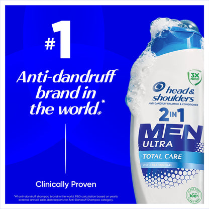 Head & Shoulders 2 in 1 Men Total Care Shampoo & Conditioner 330ml — image 2