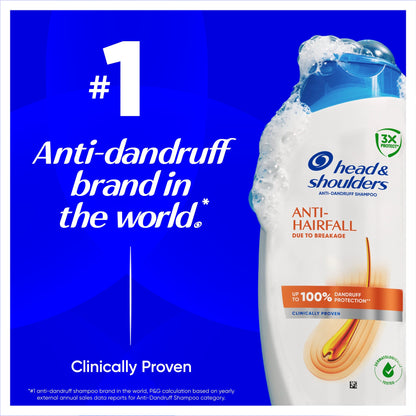 Head & Shoulders Anti-Dandruff Hairfall Shampoo 400Ml — image 2