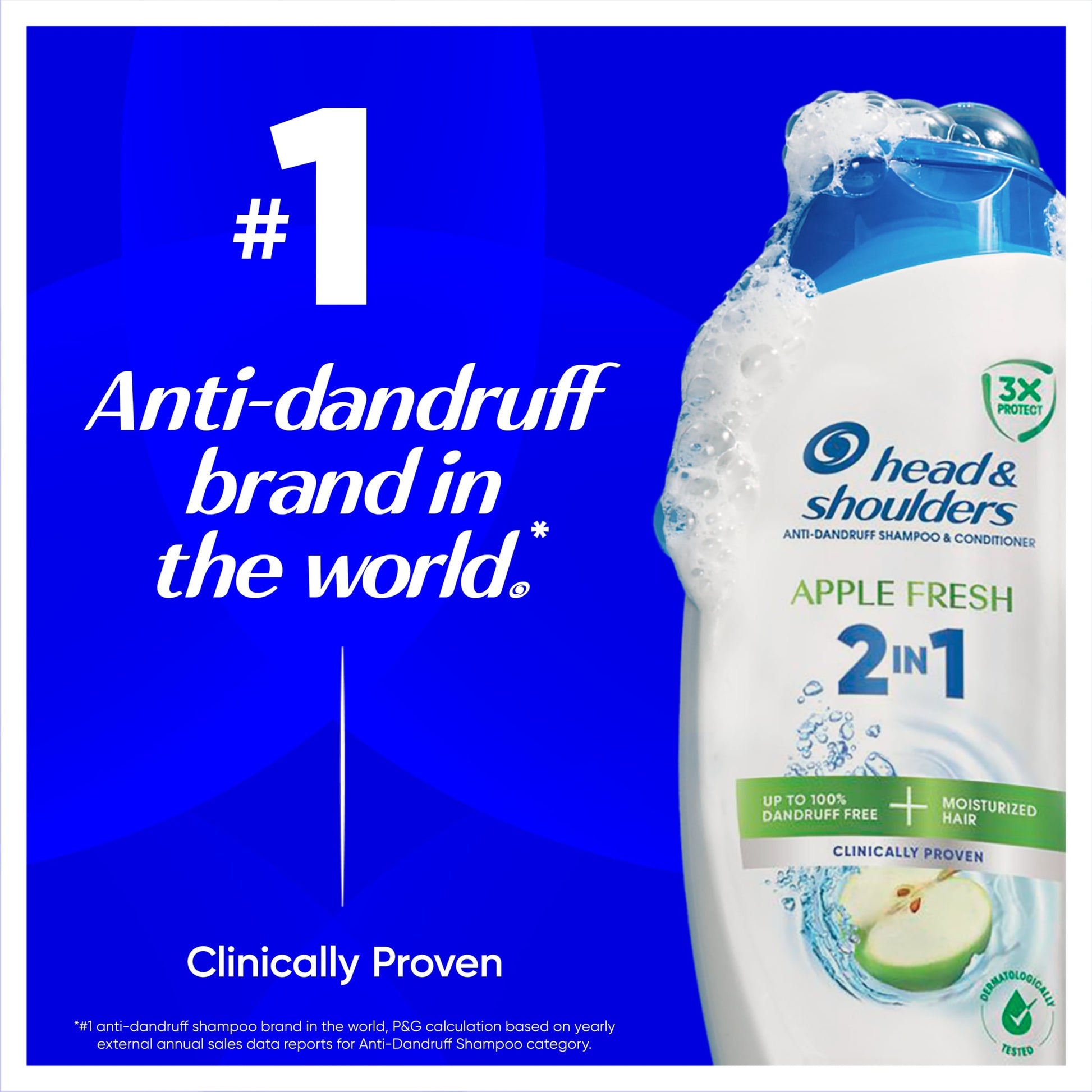 Head & Shoulders Apple Fresh 2in1 330ml — image 2