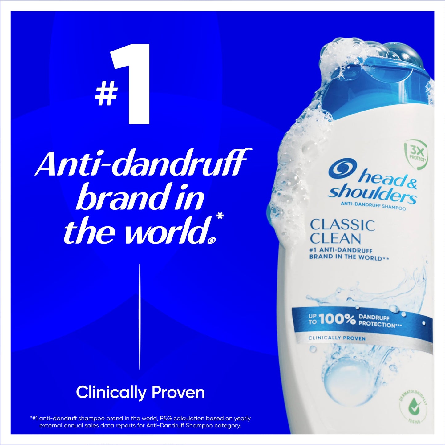 Head & Shoulders Classic Clean Shampoo 95ml — image 2