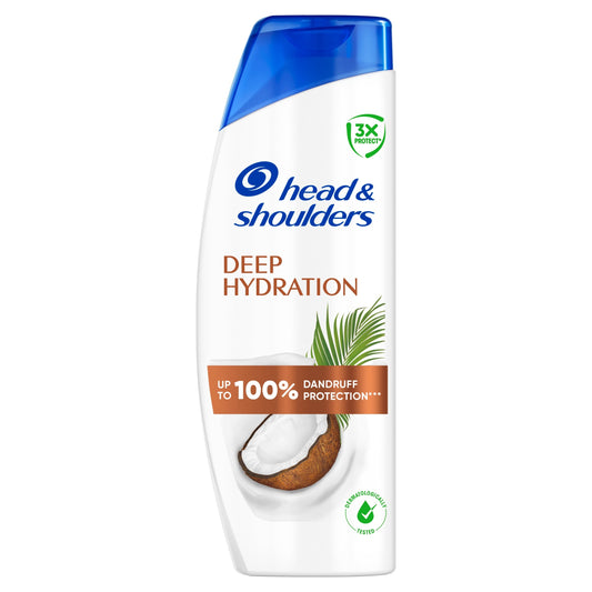 Head & Shoulders Deep Hydration Anti Dandruff Shampoo 400Ml — image 1
