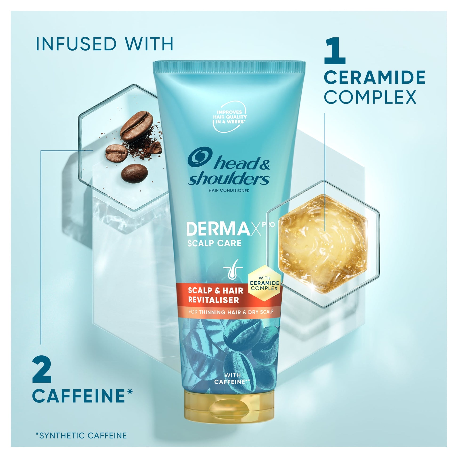 Head & Shoulders DermaXpro Scalp & Hair Revitaliser Conditioner 220ml — image 3