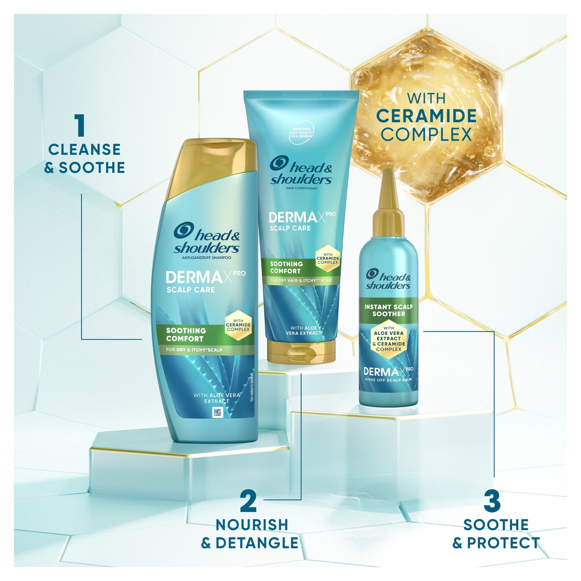 Head & Shoulders DermaXpro Soothing Comfort Conditioner Aloe Extract 220ml — image 5