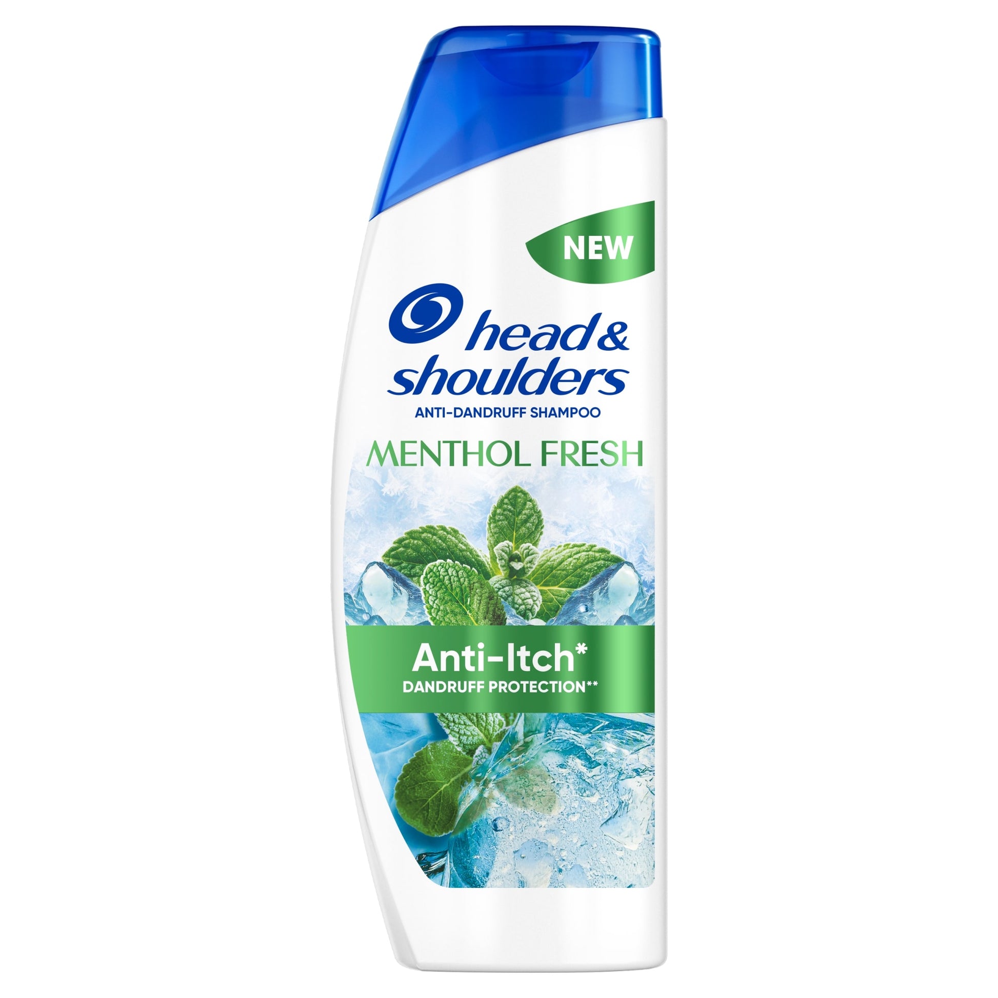 Head & Shoulders Menthol Fresh Anti Itch Dandruff Protection Shampoo 400ml — image 1