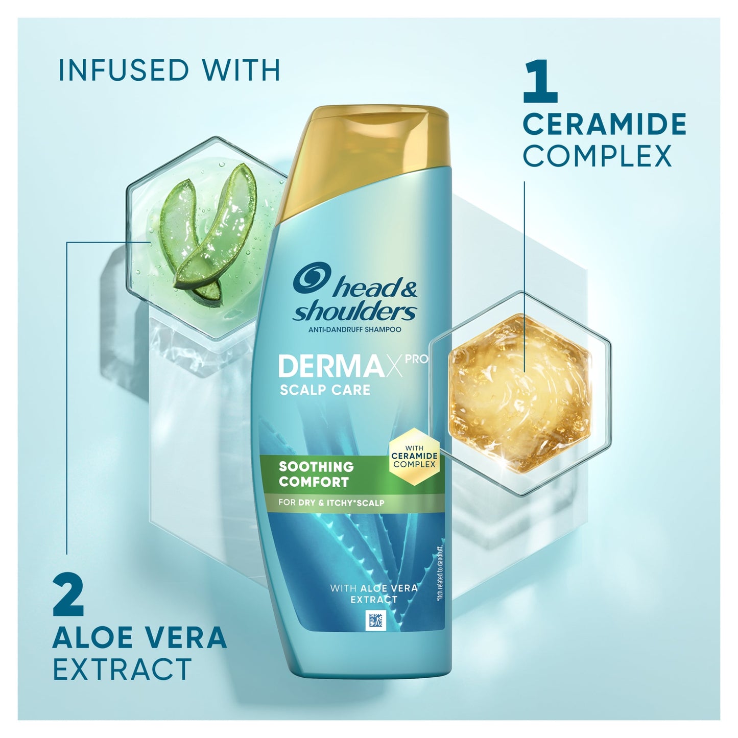 Head & Shoulders Soothing Comfort Anti Dandruff Shampoo 300Ml — image 4