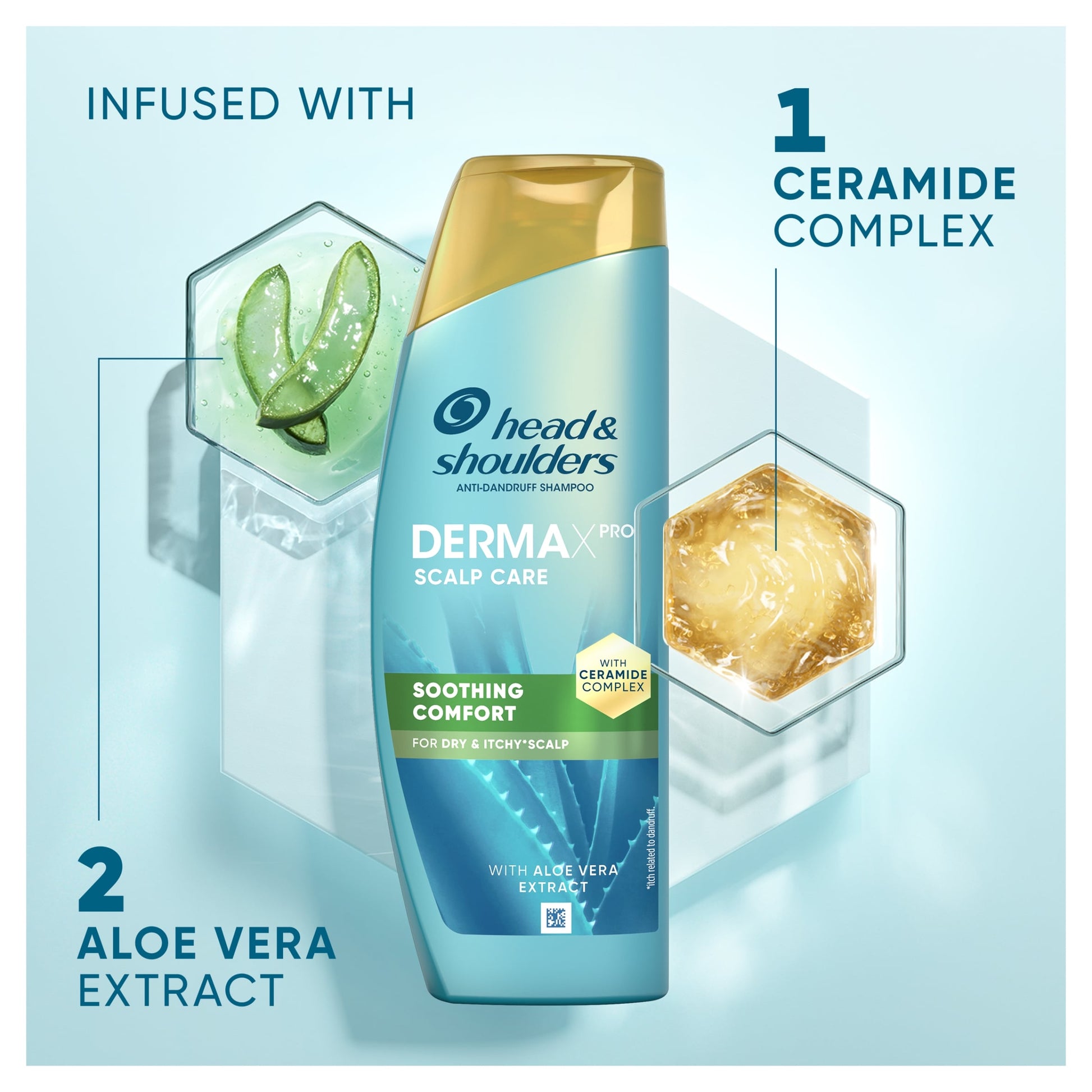 Head & Shoulders Soothing Comfort Anti Dandruff Shampoo 300Ml — image 4