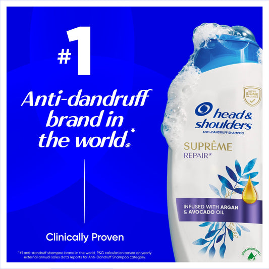 Head & Shoulders Supreme Repair Anti Dandruff Shampoo 400ml — image 2