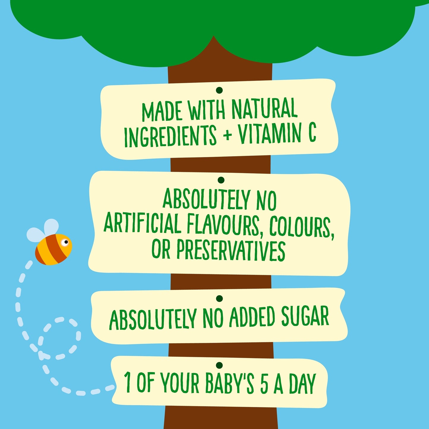 Heinz Apple, Banana & Apricot Baby Food 4 x 100g — image 4