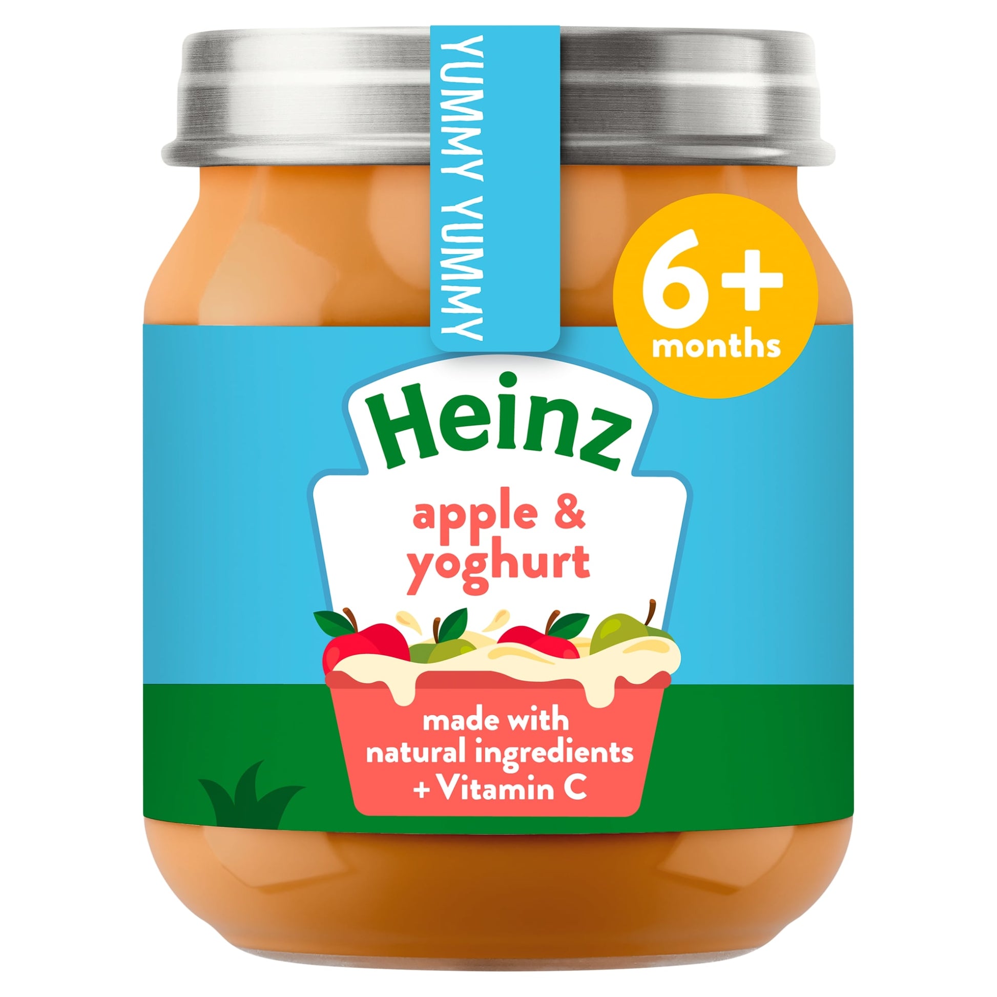 Heinz Apple & Yoghurt Baby Food Jar 120g — image 1