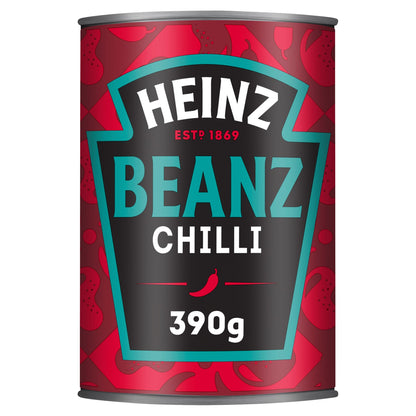 Heinz Baked Beans Fiery Chilli Beanz 390G — image 1