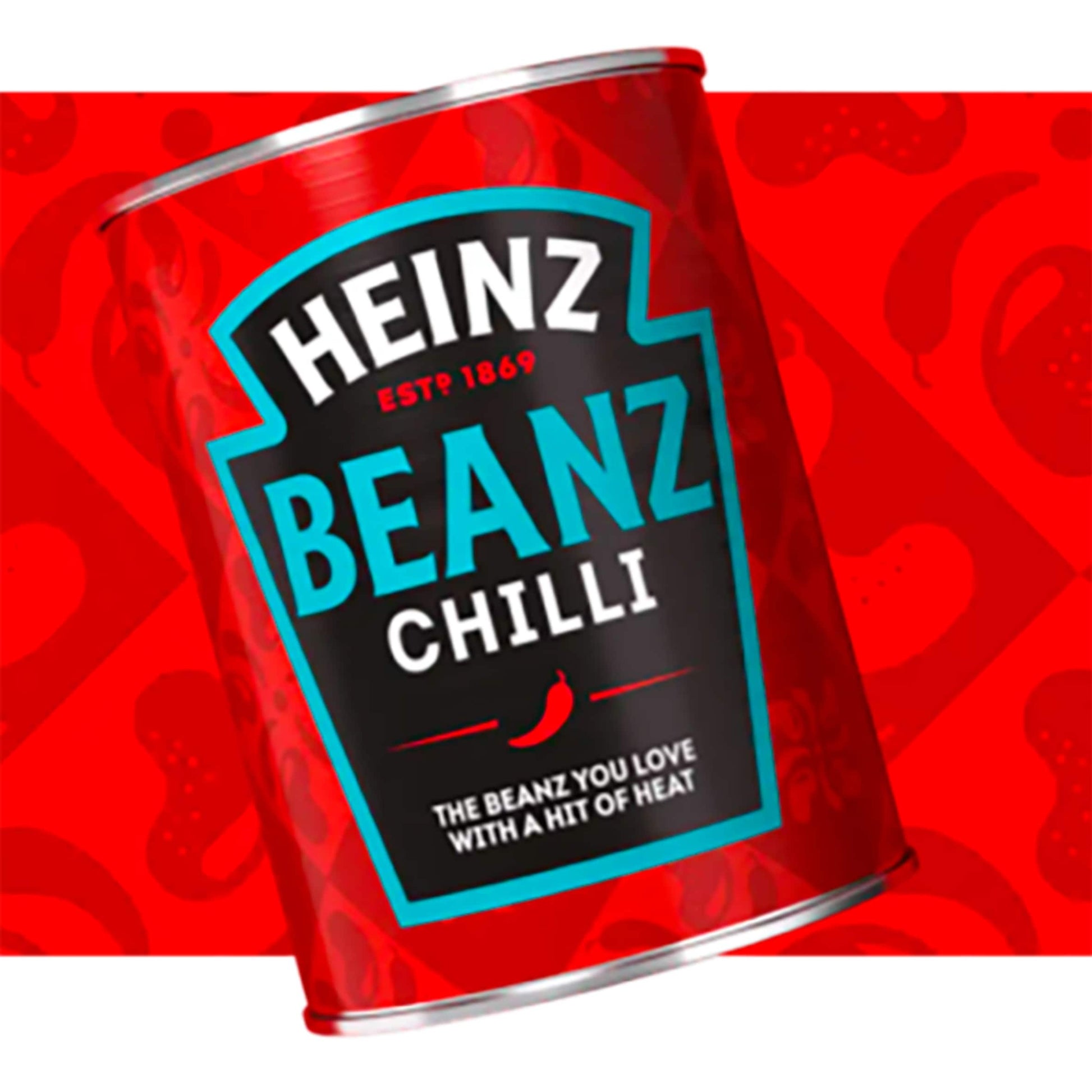 Heinz Baked Beans Fiery Chilli Beanz 390G — image 2