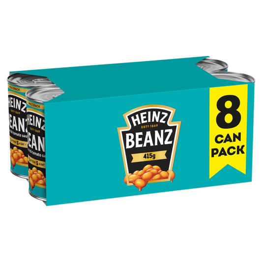 Heinz Baked Beans in Tomato Sauce 8 x 415g — image 1