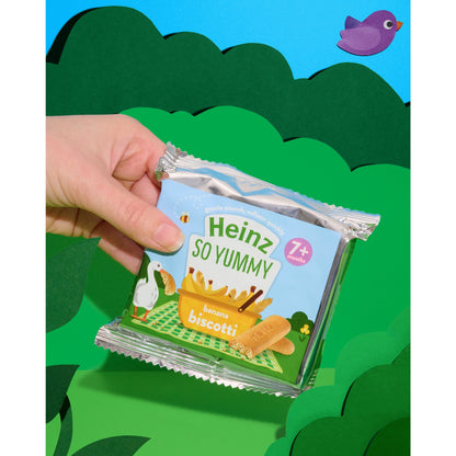 Heinz Banana Biscotti Baby Food Snacks 60g — image 3