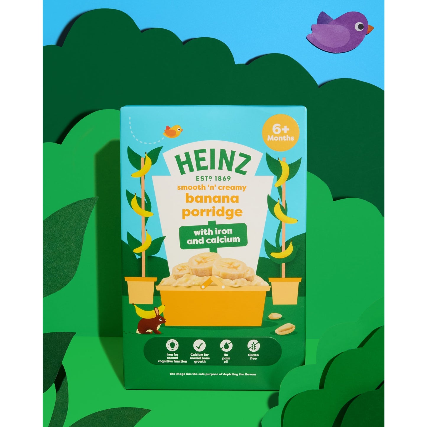 Heinz Banana Porridge Baby Food 6m+ 125g — image 2