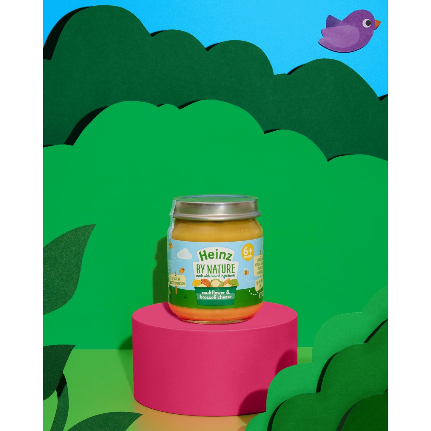 Heinz Cauliflower & Broccoli Cheese Baby Food Jar 120g — image 3
