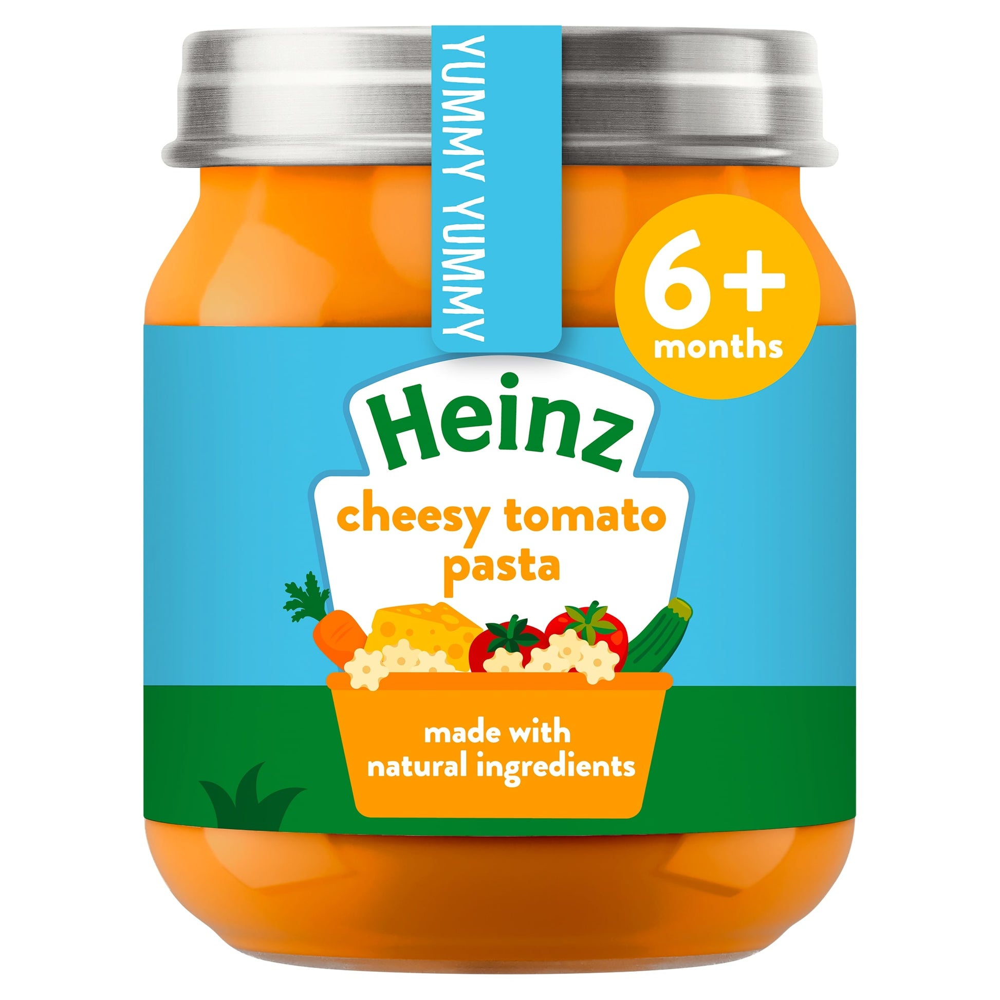 Heinz Cheesy Tomato Pasta Baby Food Jar 120g — image 1