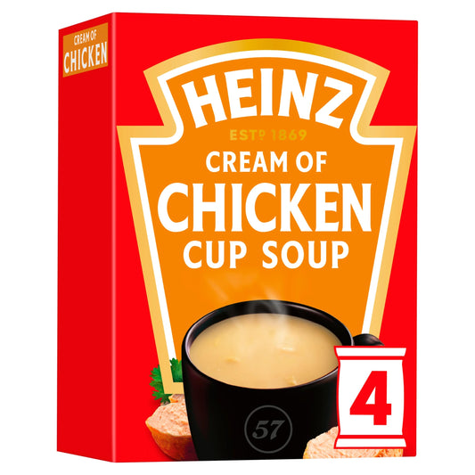 Heinz Cream Of Chicken Cup Soup 4 Pack 68G — image 1