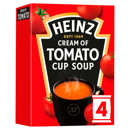 Heinz Cream Of Tomato Cup Soup 4 Pack 88G — image 1